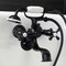 Kingston Brass KS225MB Tub Wall Mount Clawfoot Tub Faucet with Hand Shower, Matte Black KS225MB - alternate 2